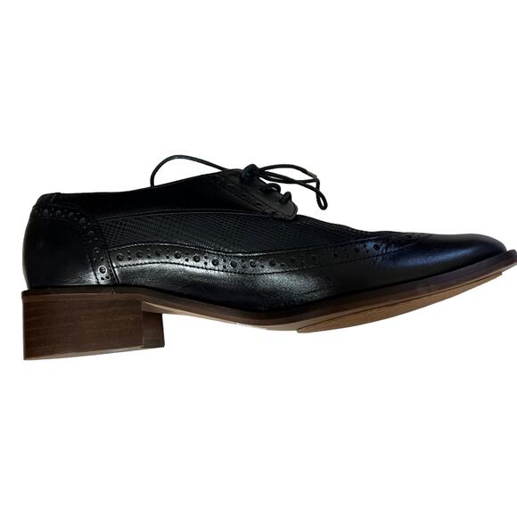 Bocage Carisey Wingtip Oxfords in Marine - Picture 12 of 13